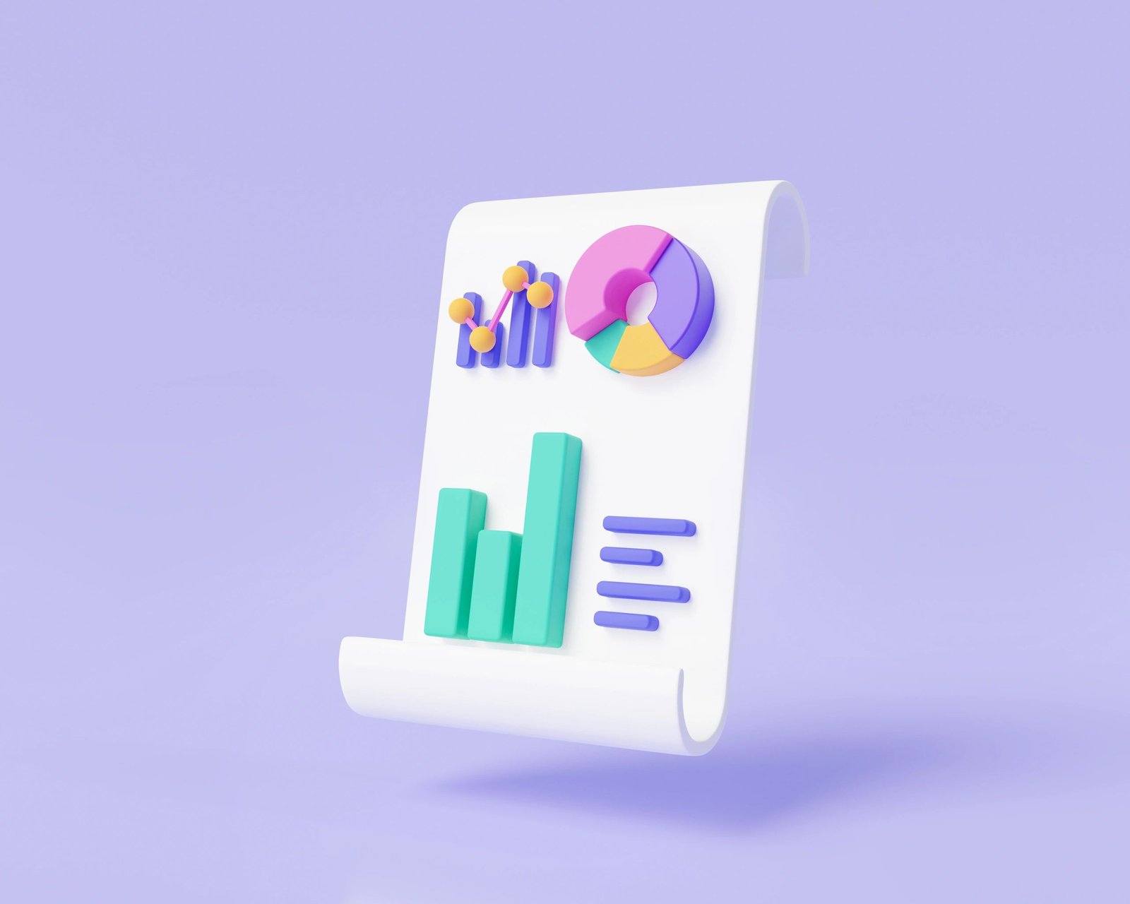 Analytics and SEO performance dashboard illustration