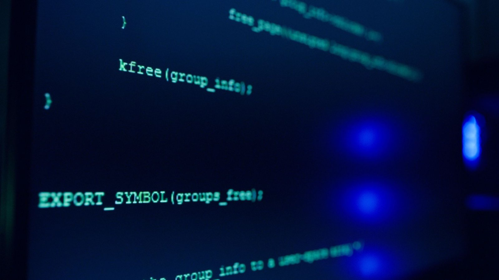 Website development and design on a laptop screen