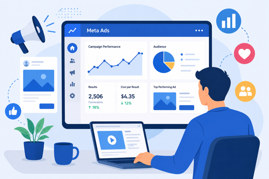 How Meta Ads Work in 2026: A Founder’s Guide to Smarter Advertising